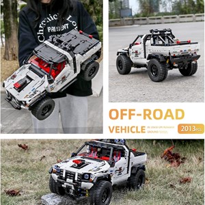 لگو تکنیک ماشین آفرود با کنترل و اپلیکیشن 2013 قطعه مدل Mould King 18005 RC Off-Road_اسباب بازی لگو