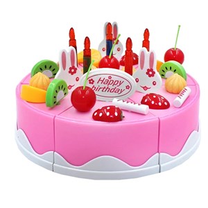 ست اسباب‌ بازی کیک تولد موزیکال 75 تکه مدل Musical Birthday Cake Playset 20_889_اسباب بازی لوازم خانگی