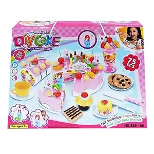 ست اسباب‌ بازی کیک تولد موزیکال 75 تکه مدل Musical Birthday Cake Playset 20_889_اسباب بازی لوازم خانگی