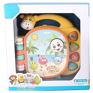 اسباب بازی کتاب موزیکال و آموزشی طرح زرافه_اسباب بازی نوزادی