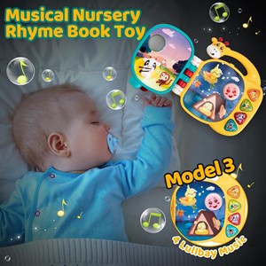 اسباب بازی کتاب موزیکال و آموزشی طرح زرافه_اسباب بازی نوزادی