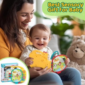 اسباب بازی کتاب موزیکال و آموزشی طرح زرافه_اسباب بازی نوزادی