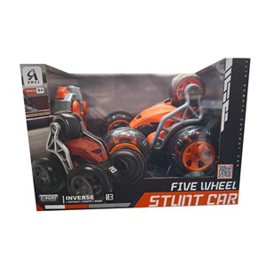 ماشین کنترلی شارژی دیوانه چرخشی 360 درجه سرعت بالا رنگ نارنجی مدل SQ2335_اسباب بازی ماشین کنترلی