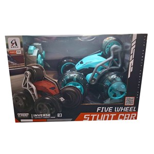 ماشین کنترلی شارژی دیوانه چرخشی 360 درجه سرعت بالا رنگ آبی مدل SQ2335_اسباب بازی ماشین کنترلی