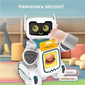 ربات اسباب بازی کنترلی تعاملی رقصنده با فلش کارتهای سخنگو مدل Remote Control Robot Toys 44_اسباب بازی ربات