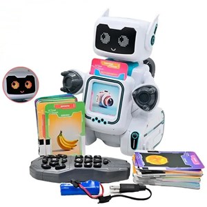 ربات اسباب بازی کنترلی تعاملی رقصنده با فلش کارتهای سخنگو مدل Remote Control Robot Toys 44_اسباب بازی ربات