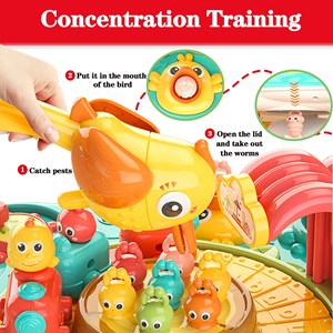 اسباب بازی میز موزیکال 7 کاره کودک با بازی ماهیگیری و صداهای حیوانات مدل Baby Activity Table Toys 618_اسباب بازی نوزادی