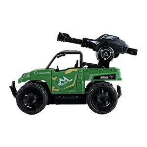 ماشین کنترلی جنگی آفرود با پرتاب تیر ژله‌ای مقیاس 1:16_اسباب بازی ماشین کنترلی