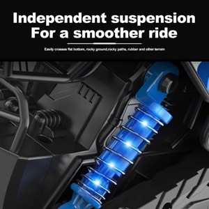 ماشین کنترلی آب و خاک آفرود دو دیفرانسیل رنگ آبی مدل MZ 2047_اسباب بازی ماشین کنترلی