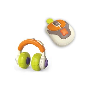 ست اسباب بازی هدفون کودک همراه با موس مدل Baby Music Set 6676_اسباب بازی موسیقی
