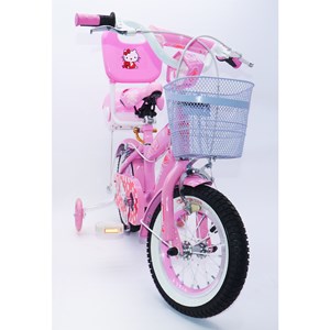 دوچرخه شهری کودک سایز 12 رنگ صورتی طرح کیتی مدل اسمارت Smart_اسباب بازی دوچرخه