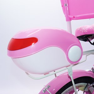 دوچرخه شهری کودک سایز 12 رنگ صورتی طرح کیتی مدل اسمارت Smart_اسباب بازی دوچرخه