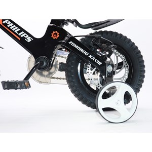 دوچرخه اورجینال کودک سایز 12 آلومینیومی رنگ مشکی مدل فیلیپس PHILIPS_اسباب بازی دوچرخه