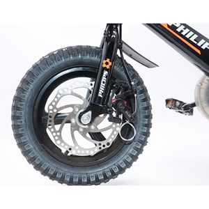 دوچرخه اورجینال کودک سایز 12 آلومینیومی رنگ مشکی مدل فیلیپس PHILIPS_اسباب بازی دوچرخه