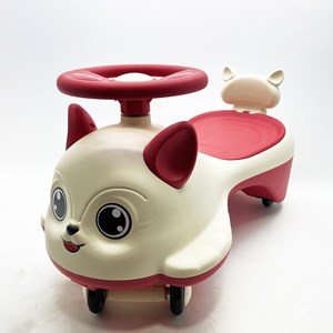 سه چرخه پلاسماکار موزیکال طرح گربه زرشکی (لوپ کار) مدل 1401_2_اسباب بازی دوچرخه