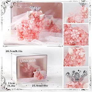 لگو اسب تک شاخ یونیکورن 1363 قطعه طرح گل_اسباب بازی لگو