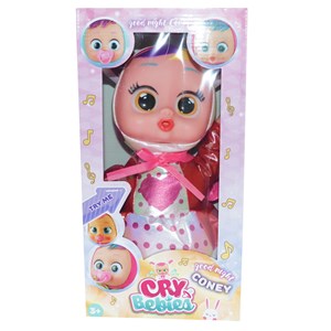 عروسک گریه کن و راه رونده کرای بیبی 30 سانتی مدل Cry Baby 1295_اسباب بازی عروسک دخترانه