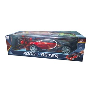 ماشین کنترلی شارژی بوگاتی دودزا مقیاس 1:14 رنگ قرمز مدل ROAD MASTER_اسباب بازی ماشین کنترلی