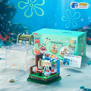 لگو رستوران کراستی کراب آقای خرچنگ از سری باب اسفنجی 310 قطعه مدل AB0026_اسباب بازی لگو