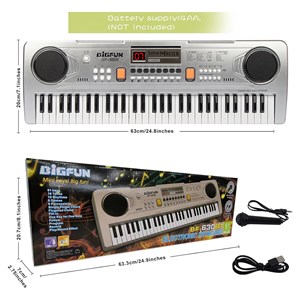 اسباب بازی آموزشی ارگ بیگفان 61 کلید مدل BIGFUN 630_اسباب بازی موسیقی