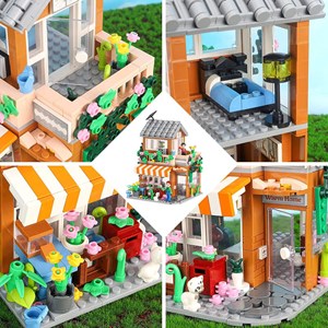 لگو کریتور ویلا چراغدار 707 قطعه مدل SWEET HUT LX.A 3804_اسباب بازی لگو