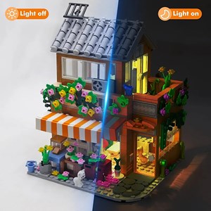 لگو کریتور ویلا چراغدار 707 قطعه مدل SWEET HUT LX.A 3804_اسباب بازی لگو