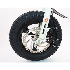 دوچرخه اورجینال کودک سایز 12 آلومینیومی رنگ سفید مدل فیلیپس PHILIPS_اسباب بازی دوچرخه
