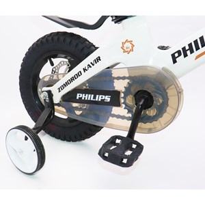 دوچرخه اورجینال کودک سایز 12 آلومینیومی رنگ سفید مدل فیلیپس PHILIPS_اسباب بازی دوچرخه