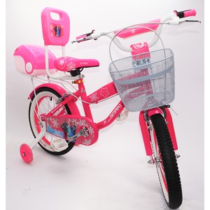 دوچرخه اورجینال کودک سایز 16 رنگ صورتی طرح فروزن مدل اسمارت Smart_اسباب بازی دوچرخه