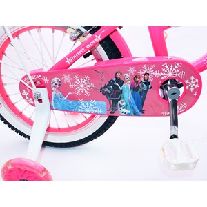 دوچرخه اورجینال کودک سایز 16 رنگ صورتی طرح فروزن مدل اسمارت Smart_اسباب بازی دوچرخه