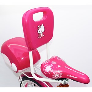 دوچرخه اورجینال کودک سایز 16 رنگ سرخابی طرح کیتی مدل اسمارت Smart_اسباب بازی دوچرخه