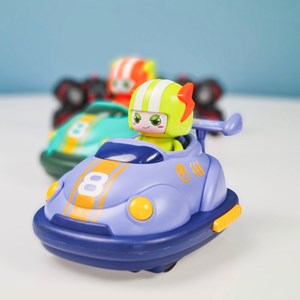 ست 2 عددی ماشین کنترلی مسابقه‌ ای دودزا مدل BUMPER CAR RQ3058_اسباب بازی ماشین کنترلی