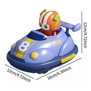 ست 2 عددی ماشین کنترلی مسابقه‌ ای دودزا مدل BUMPER CAR RQ3058_اسباب بازی ماشین کنترلی