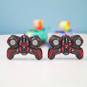 ست 2 عددی ماشین کنترلی مسابقه‌ ای دودزا مدل BUMPER CAR RQ3058_اسباب بازی ماشین کنترلی