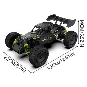 ماشین کنترلی آفرود سرعتی فلزی مقیاس 1:14 رنگ مشکی مدل RC Racing Car 326_اسباب بازی ماشین کنترلی