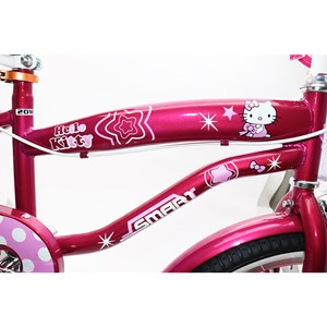 دوچرخه اورجینال کودک سایز 20 رنگ سرخابی طرح کیتی مدل اسمارت Smart_اسباب بازی دوچرخه