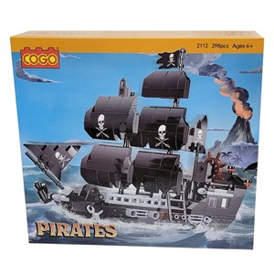 لگو کریتور کشتی دزدان دریایی کوگو 298 قطعه مدل CoGo 2112_اسباب بازی لگو