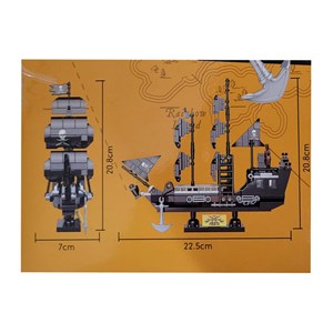 لگو کریتور کشتی دزدان دریایی کوگو 298 قطعه مدل CoGo 2112_اسباب بازی لگو