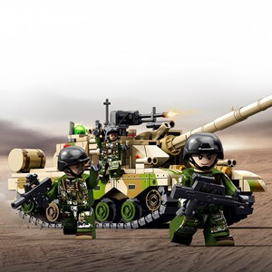 لگو تکنیک تانک تیر پرتاب کن 719 قطعه مدل Sembo 203159_اسباب بازی لگو