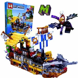 لگو ماینکرافت دزدان دریایی 724 قطعه مدل Minecraft My World MG1100_اسباب بازی لگو