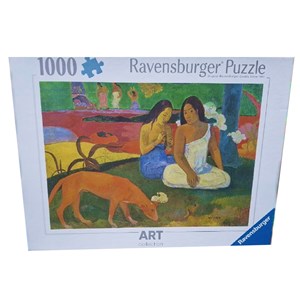 پازل 1000 قطعه راونزبرگر Ravensburger طرح سگ قرمز اثر پل گوگن_اسباب بازی لگو