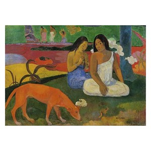 پازل 1000 قطعه راونزبرگر Ravensburger طرح سگ قرمز اثر پل گوگن_اسباب بازی لگو