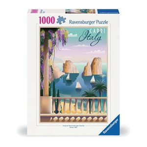 پازل 1000 قطعه راونزبرگر Ravensburger طرح کاپری ایتالیا_اسباب بازی لگو