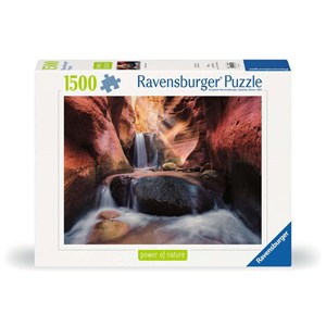 پازل 1500 قطعه راونزبرگر Ravensburger طرح آبشار دره سرخ_اسباب بازی لگو