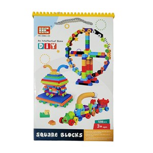 لگو کلاسیک 598 قطعه طرح چرخ فلک مدل 206c_اسباب بازی لگو