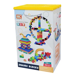 لگو کلاسیک 598 قطعه طرح چرخ فلک مدل 206c_اسباب بازی لگو