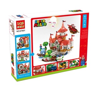 لگو قلعه سوپر ماریو 2614 قطعه مدل LQS 67601 Super Mario_اسباب بازی لگو