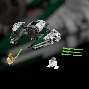 لگو جنگ ستارگان استار وارز طرح سفینه کوچک 299 قطعه مدل Star Wars 11605_اسباب بازی لگو