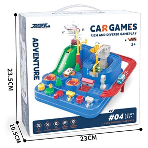 کیت ماشین بازی همراه با هلیکوپتر و 2 عدد ماشین_اسباب بازی ماشین