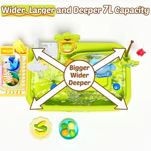 اسباب بازی سینک ظرفشویی و قلاب ماهیگیری 39 قطعه مدل 810 Vegetable Washing Basin_اسباب بازی لوازم خانگی